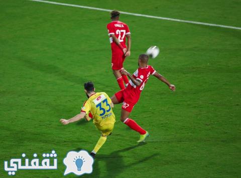 مباراة الحزم ضد الوحدة في دوري روشن السعودي